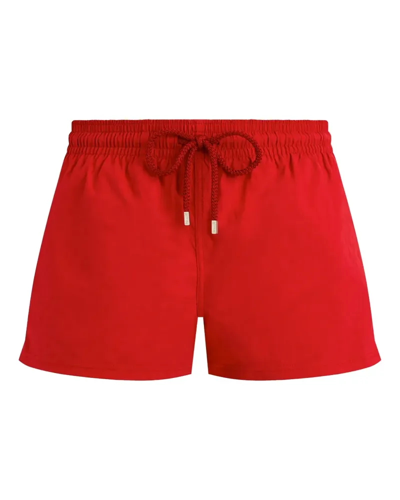 Vilebrequin Badeshorts aus Schildkröten-Jacquard - Rot Rot