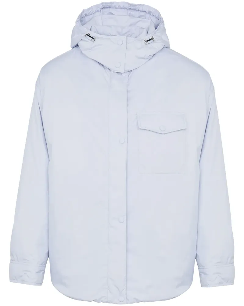 Yves Salomon Leichte Hemdjacke - Blau Blau