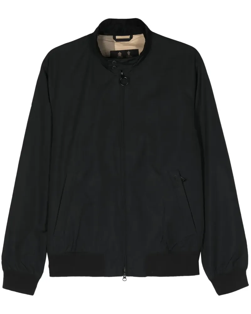 Barbour Royston Bomberjacke mit Stehkragen - Schwarz Schwarz