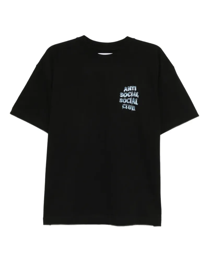 Anti Social Social Club Icy Mind Game T-shirt - Schwarz Schwarz