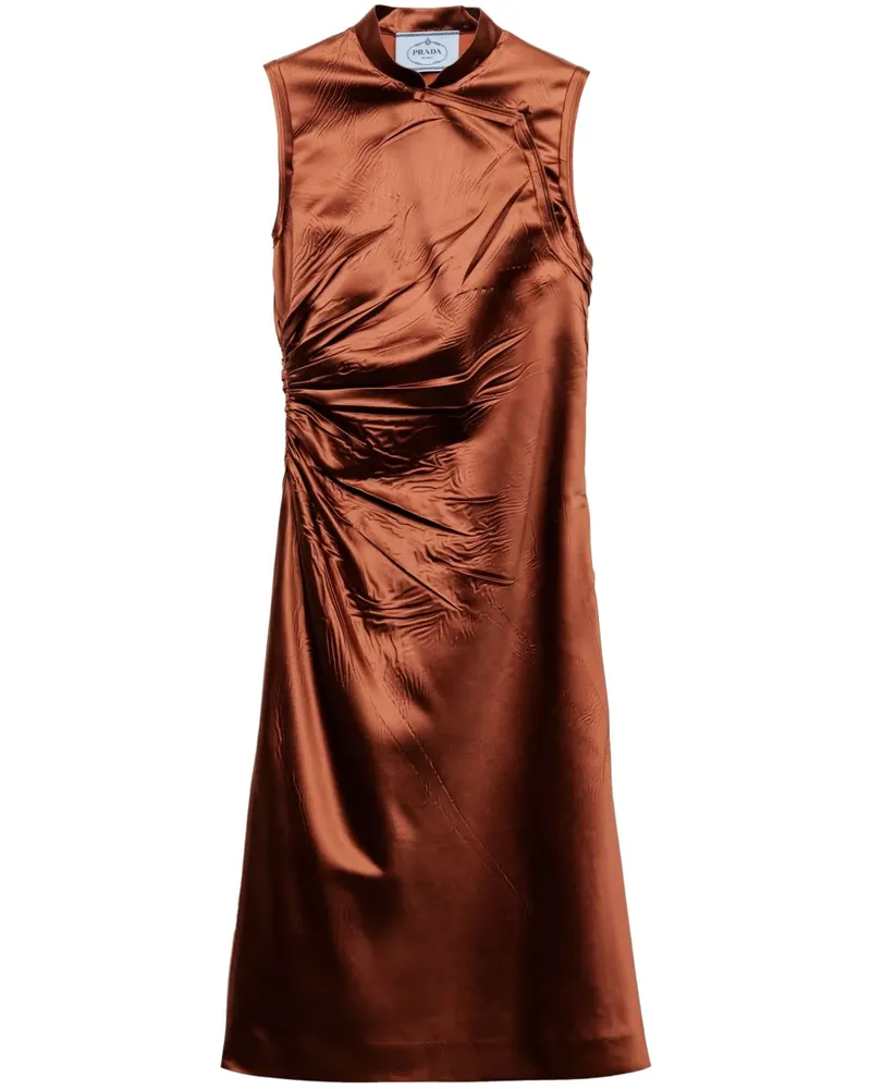 Prada Old Duchesse Kleid - Orange Orange