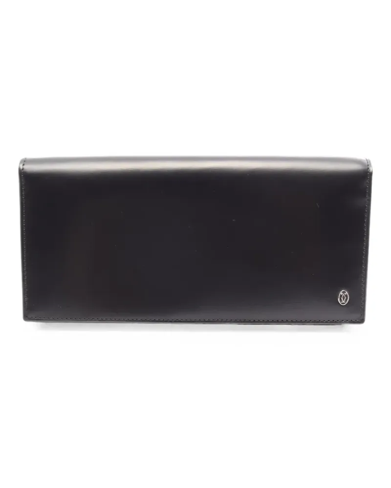 Cartier 2010s längliches Pasha Portemonnaie - Schwarz Schwarz