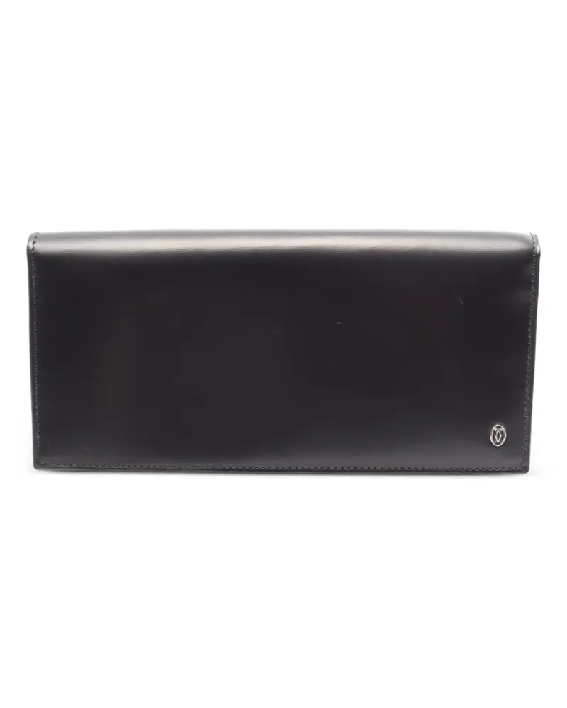 Cartier 2010s längliches Pasha Portemonnaie - Schwarz Schwarz