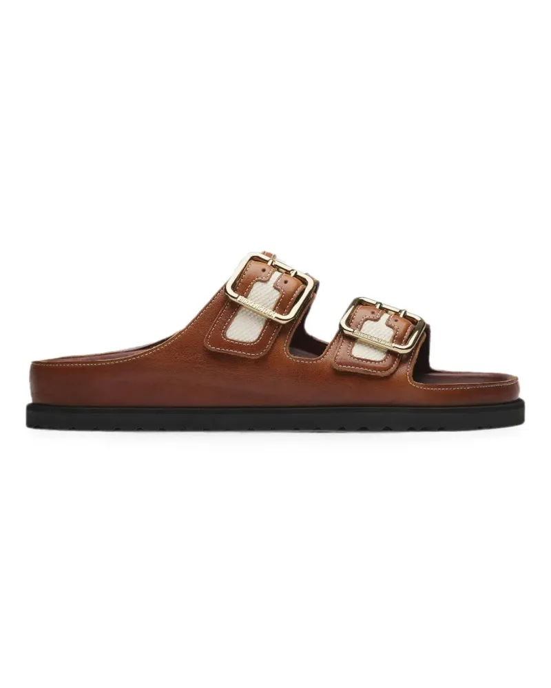 Birkenstock Arizona Sandalen aus Canvas - Braun Braun