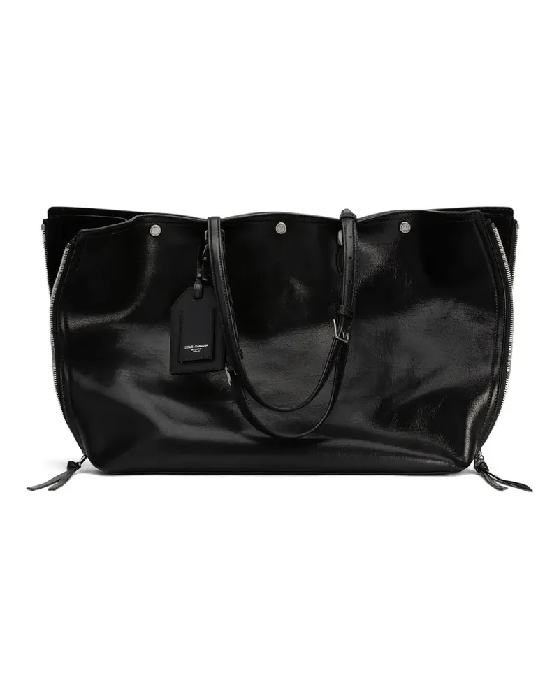 Dolce & Gabbana Atene Tote Bag - Schwarz Schwarz
