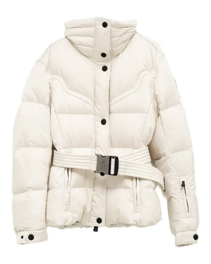 Moncler Karshi belted ski jacket - Weiß Weiß