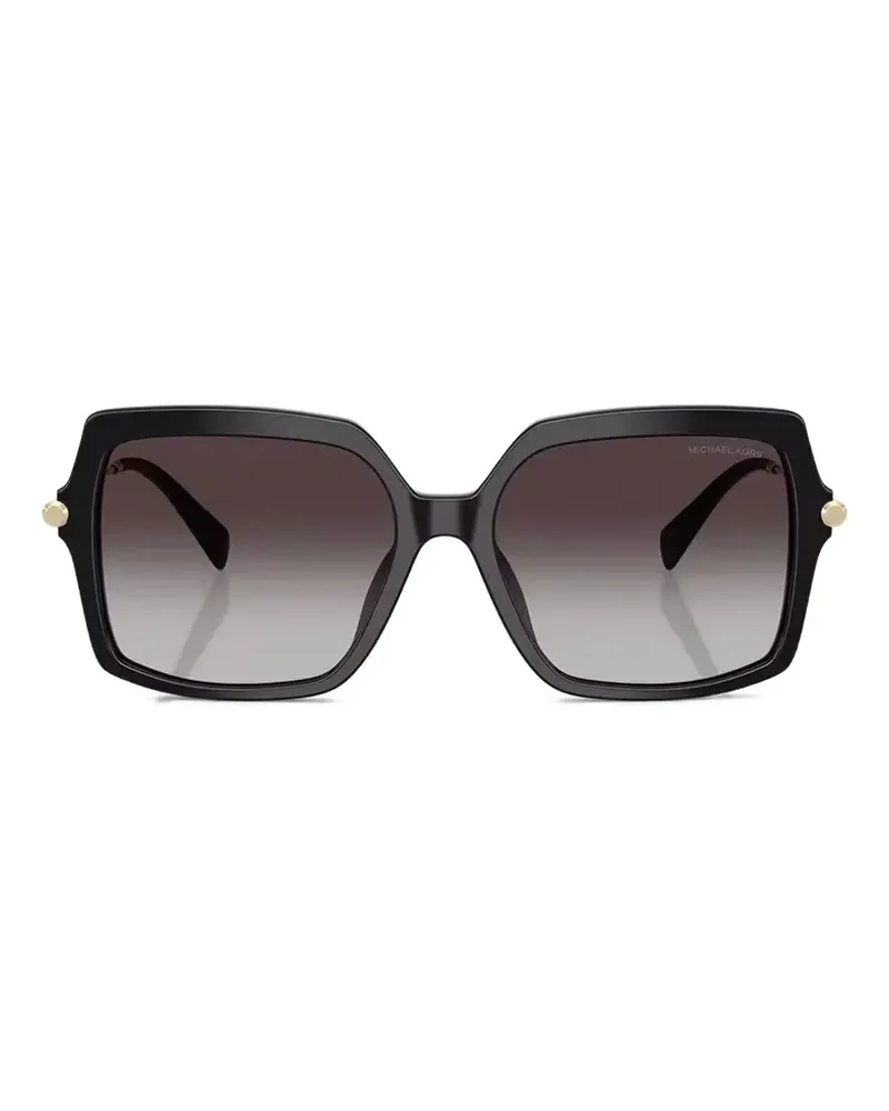 Michael Kors Sonnenbrille mit geometrischem Gestell - Schwarz Schwarz