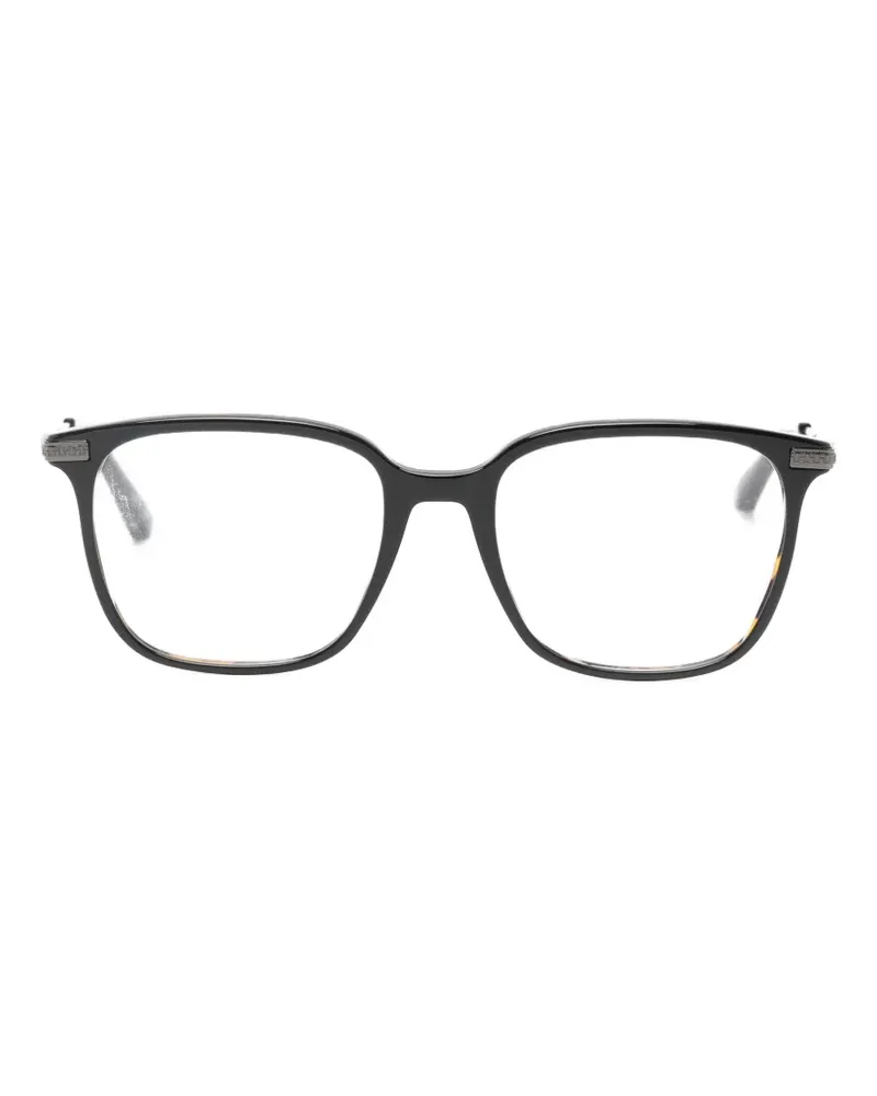 Ted Baker tortoiseshell-effect square-frame glasses - Braun Braun