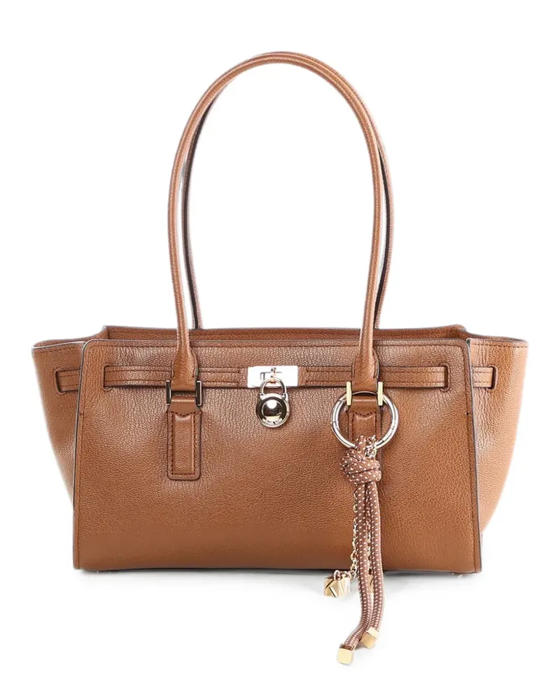 Michael Kors small Hamilton leather satchel - Braun Braun