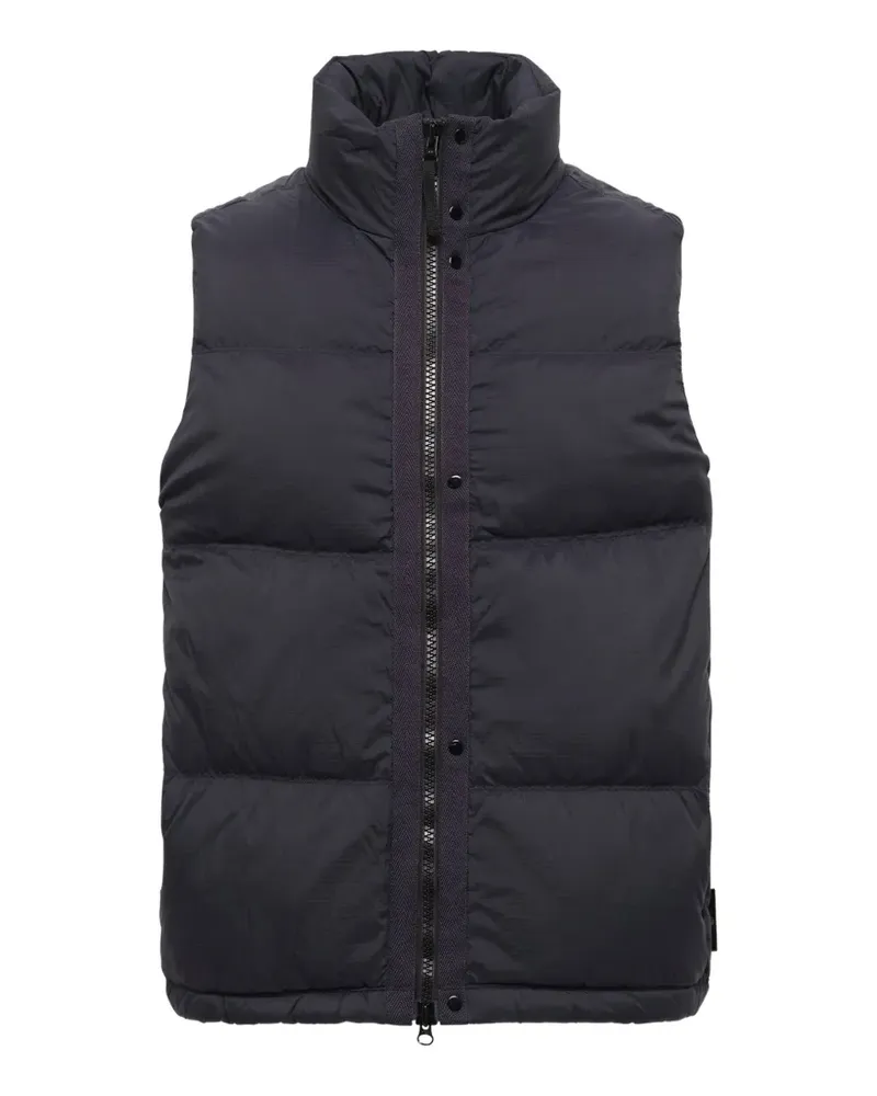 Stone Island G100004 matte Ripstop Cordura® Advanced Fabric Weste - Blau Blau