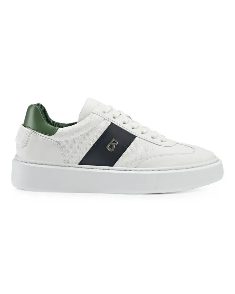Bogner Sneakers mit gekörnter Oberfläche - Weiß Weiß