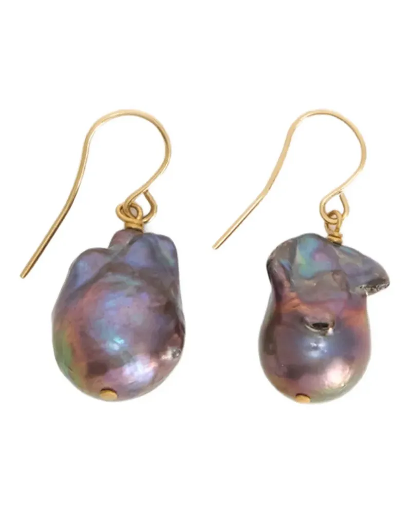 Jil Sander Verzierte Ohrringe - Gold Gold