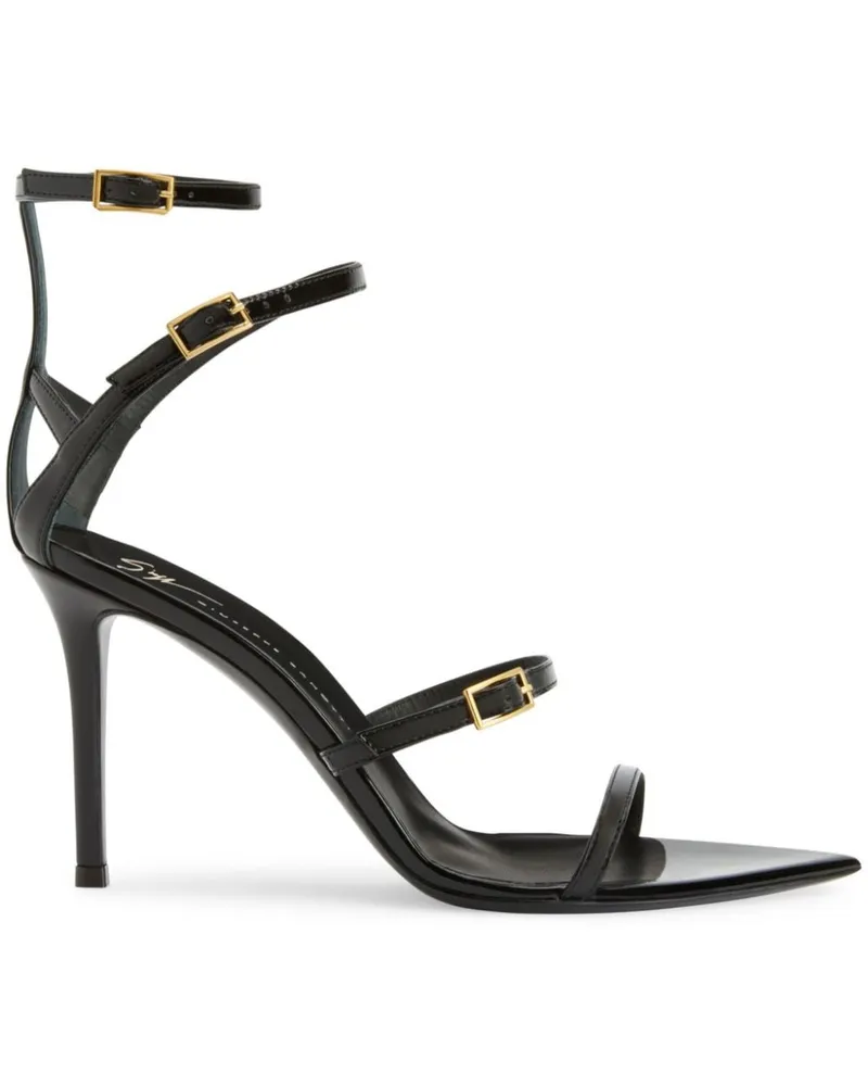 Giuseppe Zanotti Intriigo Abley Sandalen 105mm Schwarz