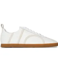 Totême The Leather low-top sneakers Weiß