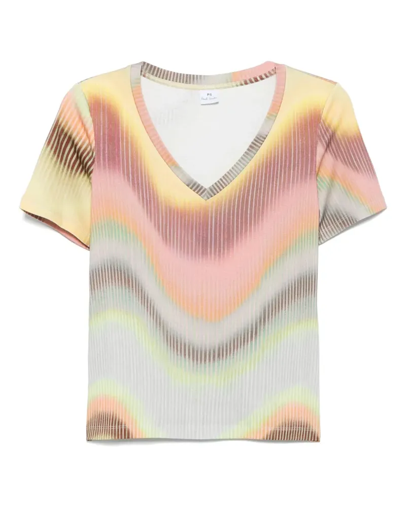 Paul Smith Klassisches T-Shirt - Gelb Gelb