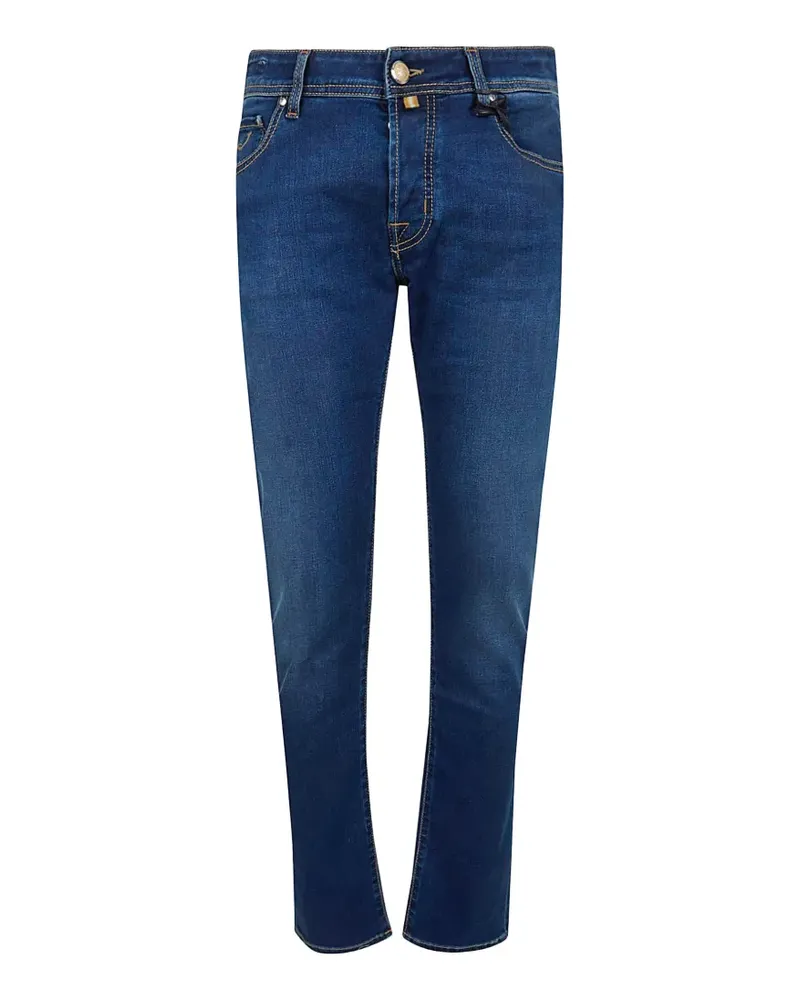 Jacob Cohën Nick Jeans im Five-Pocket-Design - Blau Blau