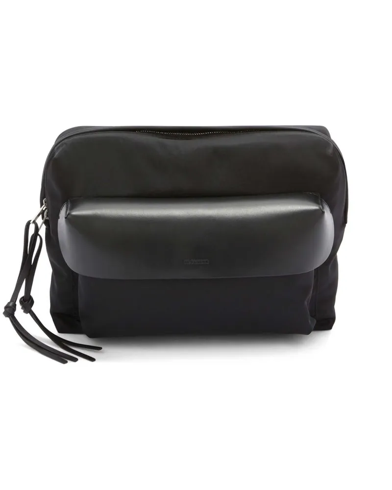 Jil Sander Lid Kuriertasche - Schwarz Schwarz