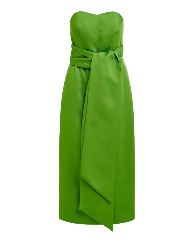 Essentiel Juror sleeveless tie-detail midi dress - Grün Grün