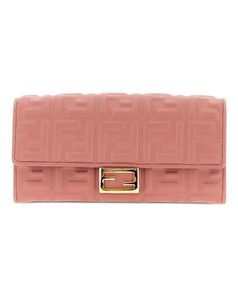 Fendi Baguette Portemonnaie - Rosa Rosa