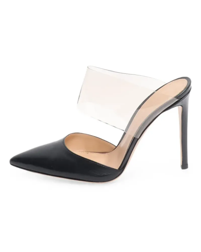 Gianvito Rossi Virtua pointed-toe mules - Weiß Weiß