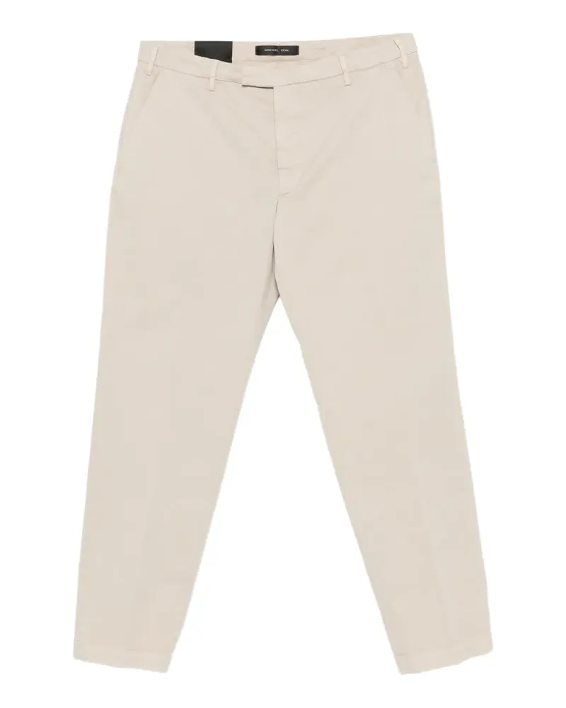 MICHAEL COAL belt-loop pocket trousers - Nude Nude