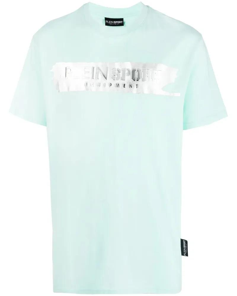Philipp Plein T-Shirt mit Logo-Print - Grün Grün