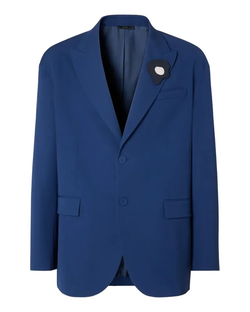 Fendi gabardine blazer - Blau Blau