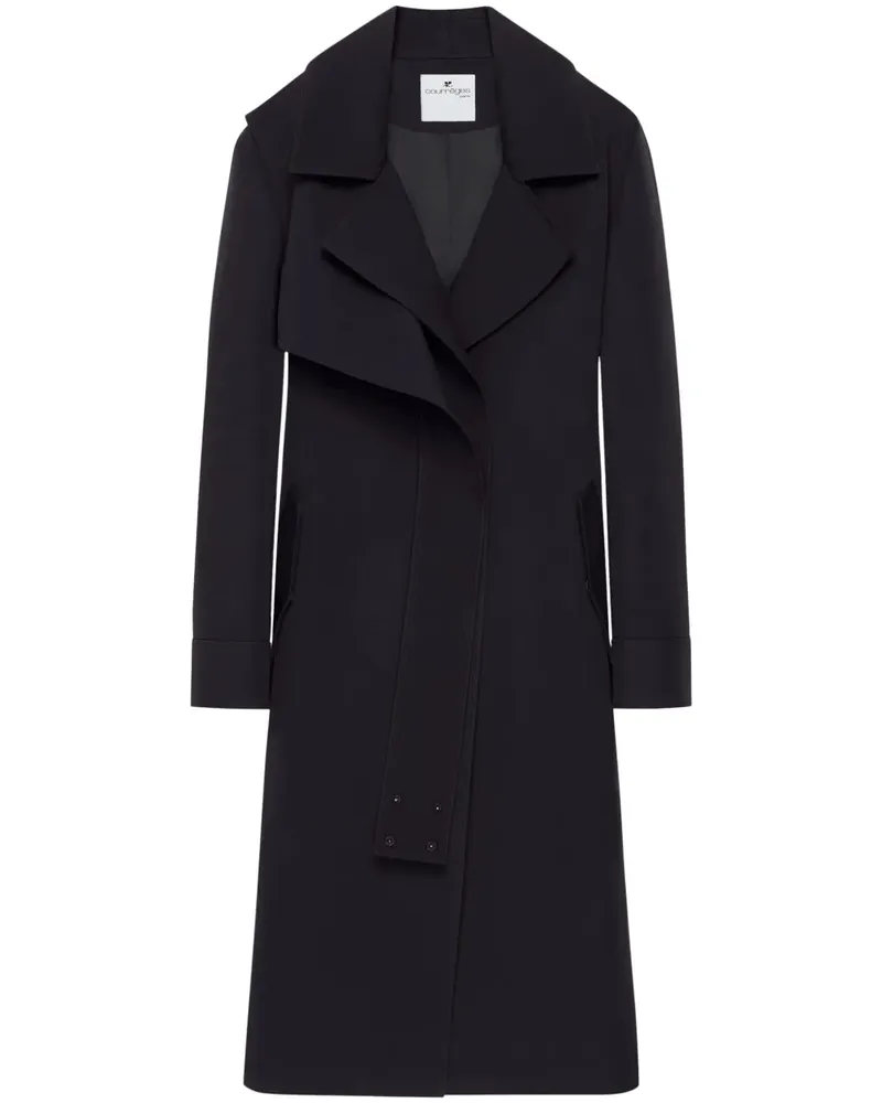 Courrèges Twist Trenchcoat - Blau Blau
