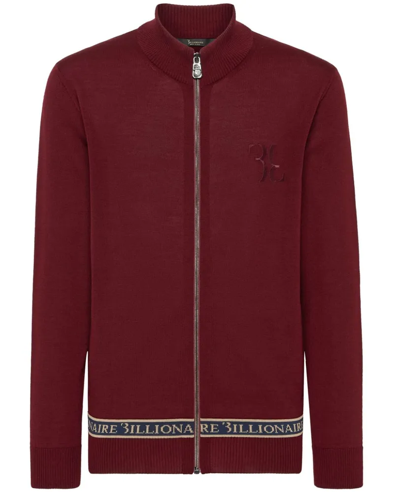 Billionaire Pullover mit Reißverschluss - Rot Rot