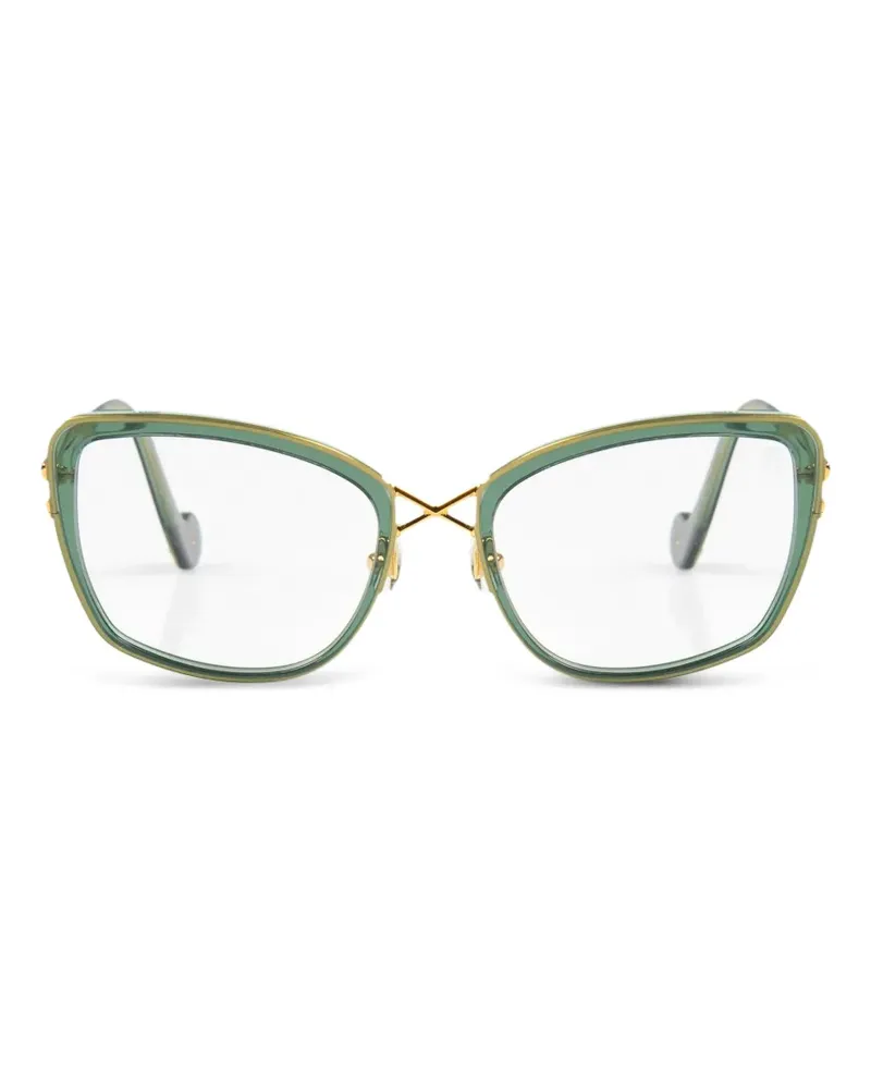 Anna-Karin Karlsson Lacroix Brille mit geometrischem Gestell - Grün Grün