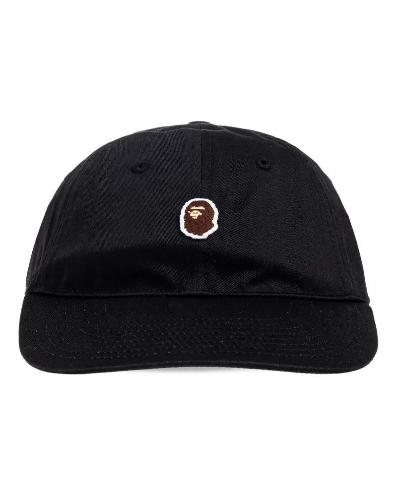 BAPE Ape Head Baseballkappe - Schwarz Schwarz