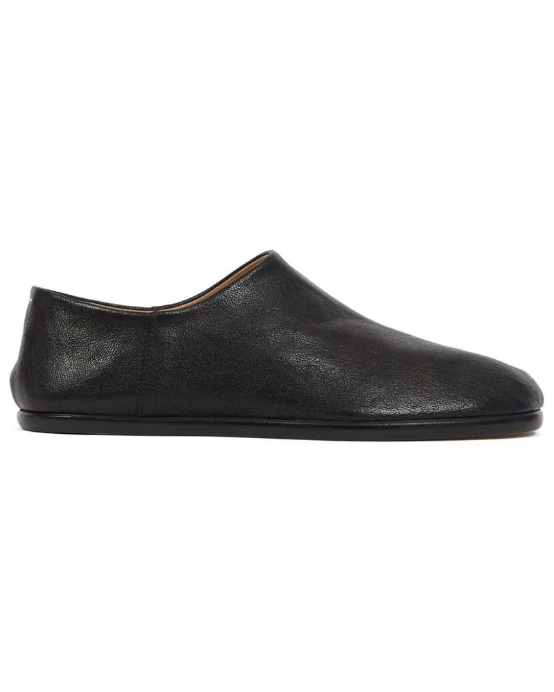 Maison Margiela Tabi Babouche-Schuhe aus Leder - Schwarz Schwarz