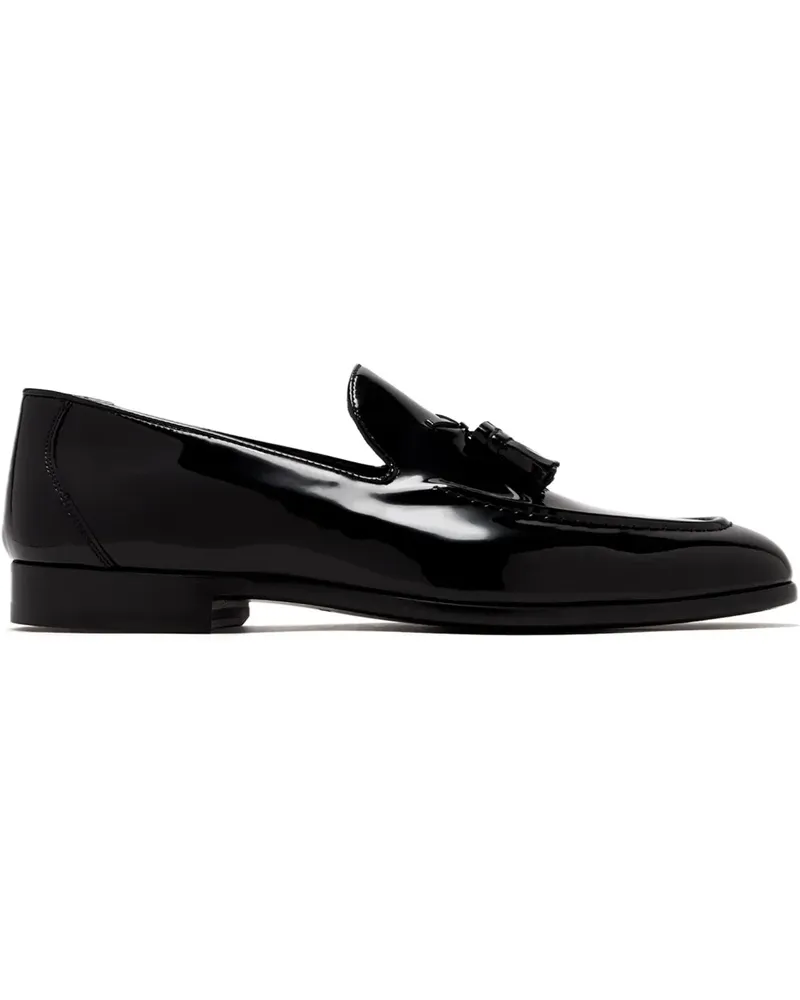 Magnanni Loafer aus Lackleder - Schwarz Schwarz