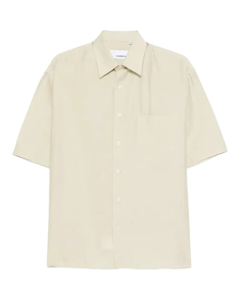 Costumein chest-pocket shirt - Nude Nude