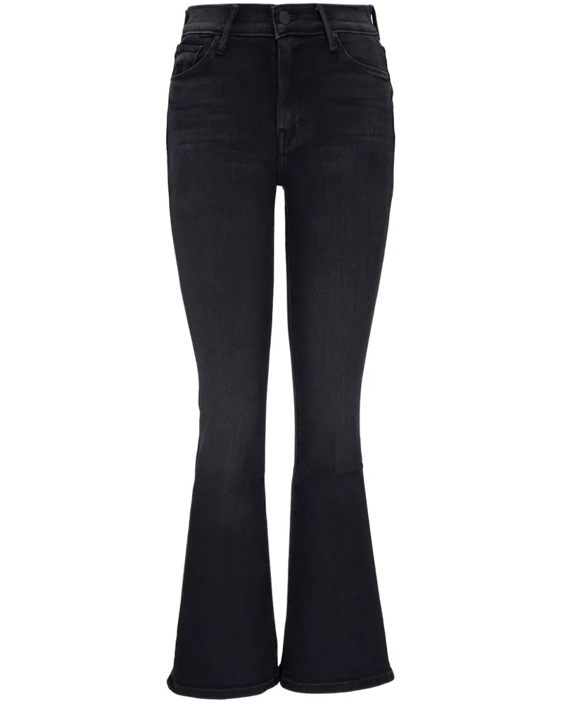 Mother The Hustler Ankle Cropped-Jeans - Schwarz Schwarz