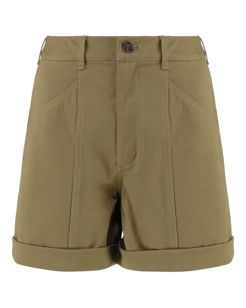 Yves Salomon Shorts mit Umschlag - Grün Grün