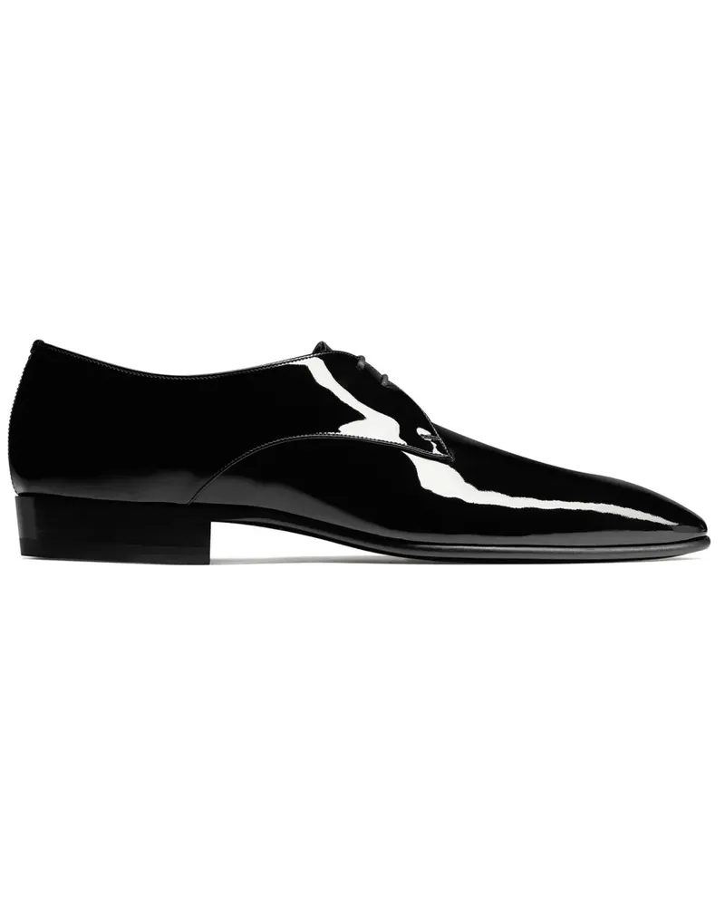 Saint Laurent Loafer aus Lackleder - Schwarz Schwarz