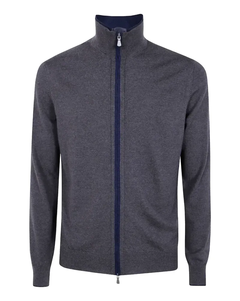 Gran Sasso zip-up cardigan - Grau Grau