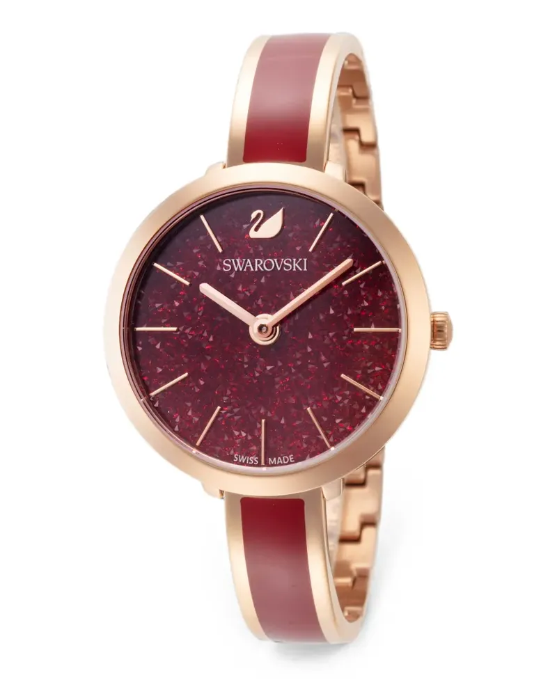 Swarovski Crystalline Armbanduhr 32mm - Rot Rot