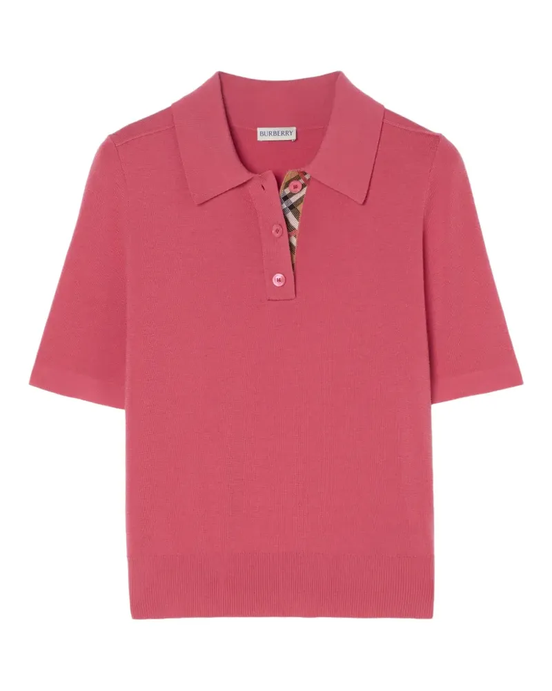 Burberry wool polo shirt - Rosa Rosa
