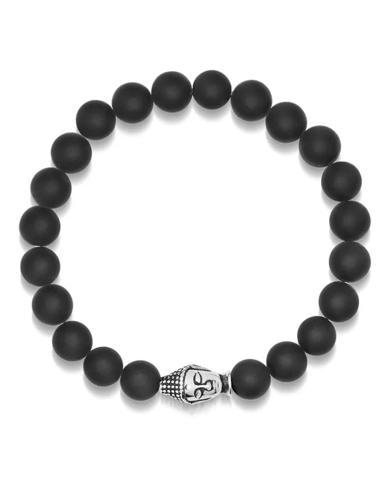Nialaya Buddha Armband - Schwarz Schwarz