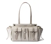 Große Route Tote Bag - Nude