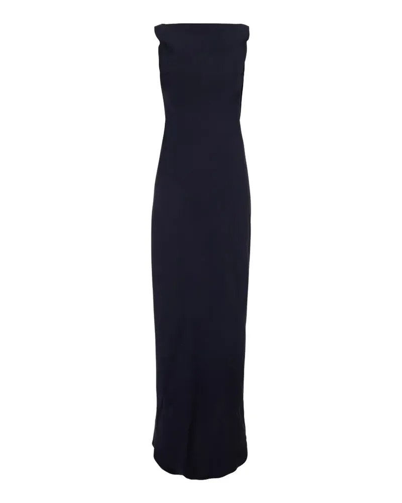 Antonelli Firenze cowl-back sleeveless maxi dress - Blau Blau