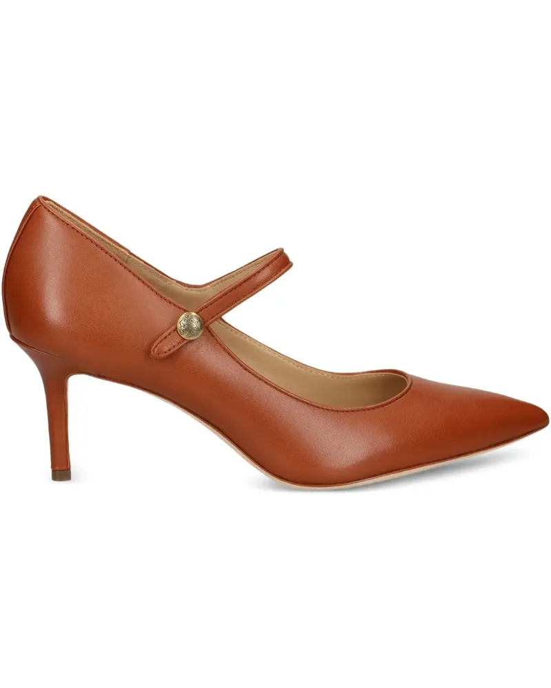 Ralph Lauren Spitze Lanette Mary-Janes 70mm - Braun Braun