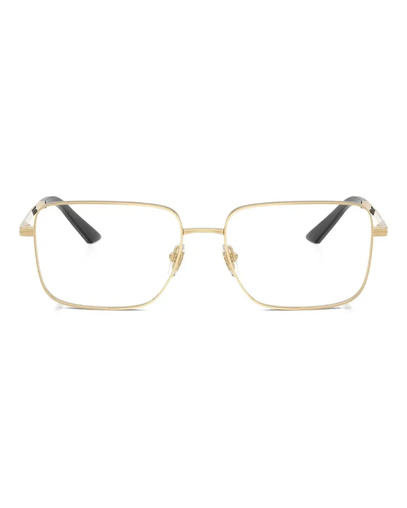 Versace rectangle-frame glasses - Gold Gold