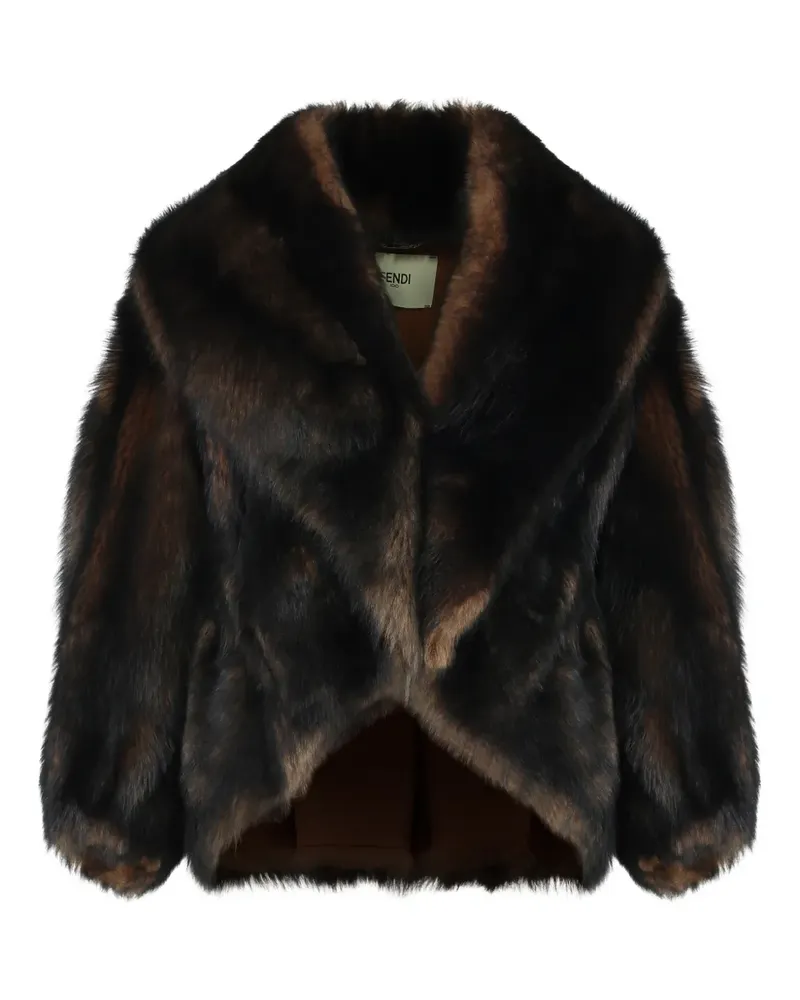 Fendi Wendbare Jacke - Braun Braun