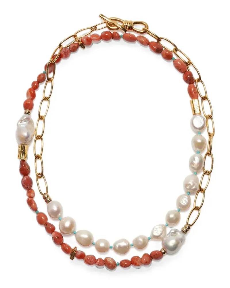 Lizzie Fortunato Soleil Porto Covo necklace - Gold Gold
