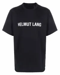 Helmut Lang T-Shirt mit Logo-Print Schwarz