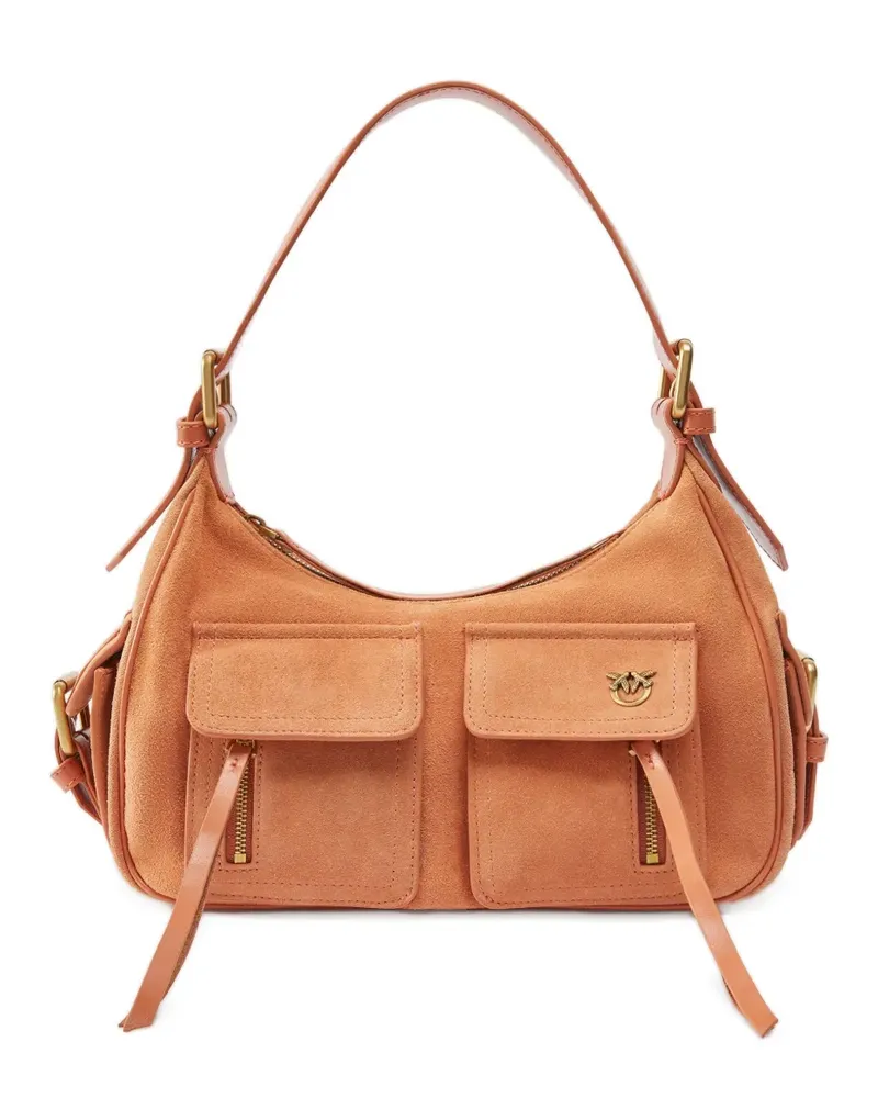 Pinko Cargo Schultertasche - Braun Braun