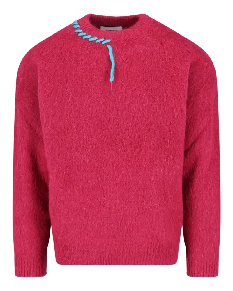 BONSAI Gestrickter Pullover - Rot Rot